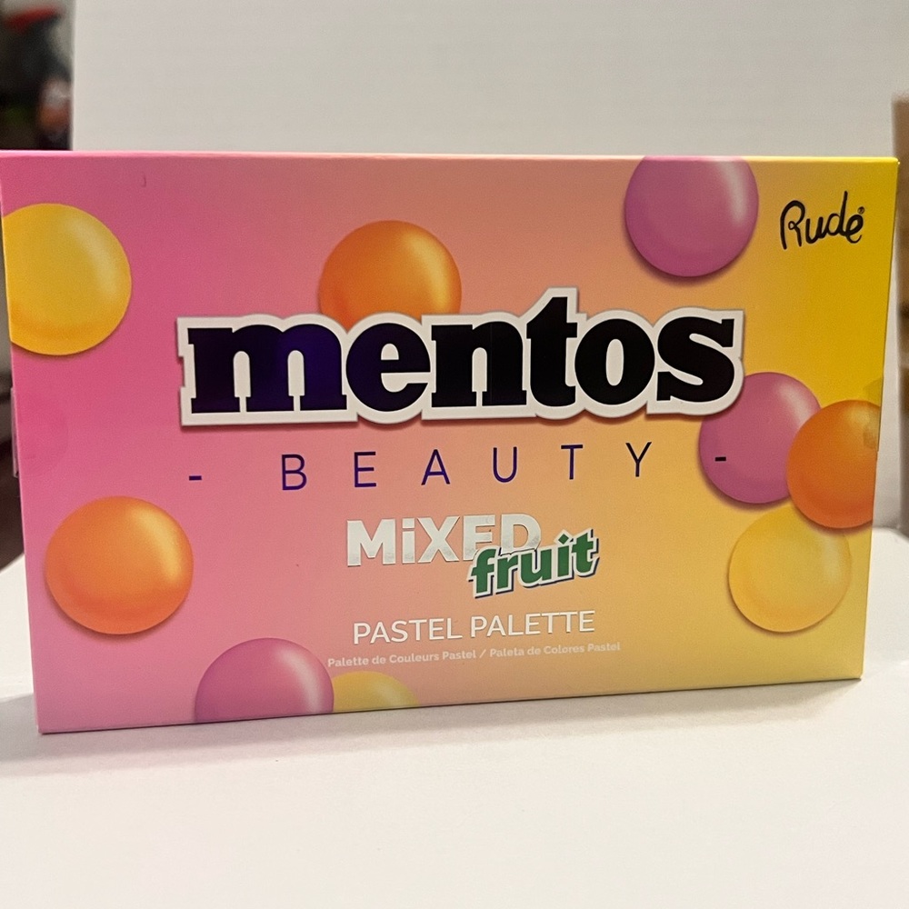 💥 Buy 2 Get 1 Free💥 Mentos Eyeshadow Neon Palette By Rude Cosmetics, 15 Colors